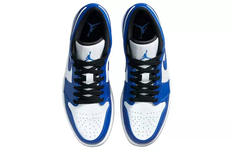 乔丹 Air Jordan 1 Low “Game Royal” 低帮 白蓝 小闪电 AJ1 553558-124