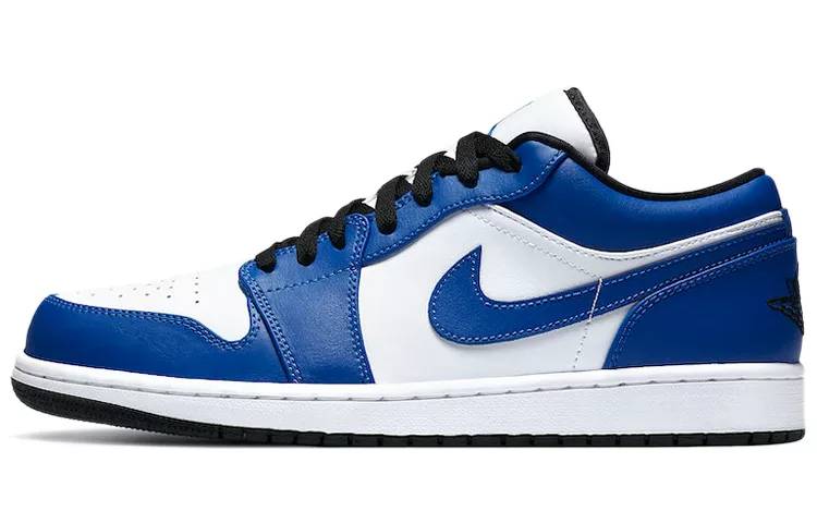 乔丹 Air Jordan 1 Low “Game Royal” 低帮 白蓝 小闪电 AJ1 553558-124