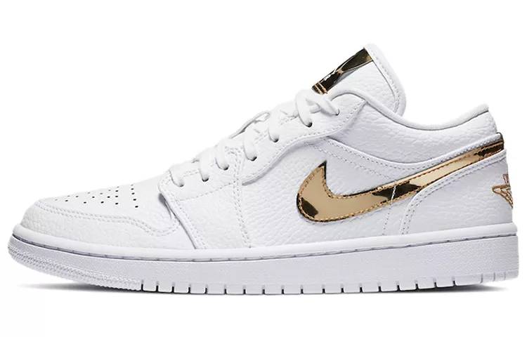 乔丹 Air Jordan 1 Low White Metallic Gold 白金 AJ1 低帮 CZ4776-100