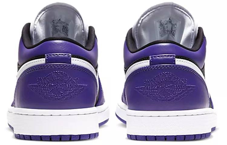 乔丹 Air Jordan 1 Low Court Purple 黑紫 男女同款 AJ1 低帮 553558-501