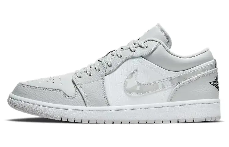 乔丹 Air Jordan 1 Low “White Camo” 灰白 迷彩 小Dior AJ1 低帮 DC9036-100