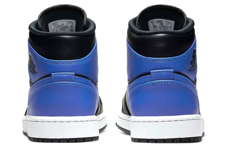 乔丹 Air Jordan 1 Mid “Hyper Royal”  皇家蓝 AJ1 中帮 554724-077