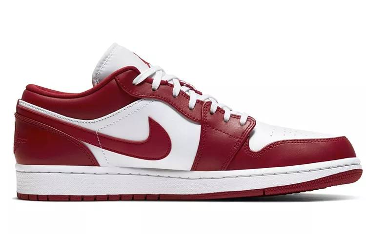 乔丹 Air Jordan 1 Low “Gym Red“ 白红 AJ1 低帮 553558-611