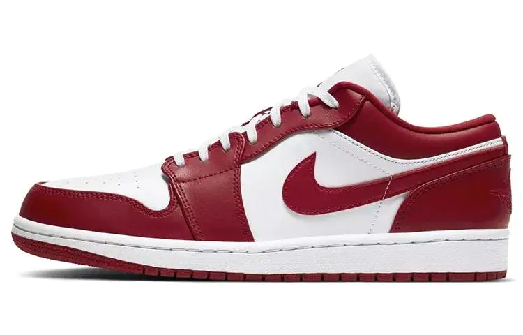 乔丹 Air Jordan 1 Low “Gym Red“ 白红 AJ1 低帮 553558-611