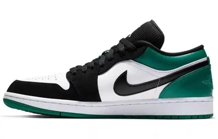 乔丹 Air Jordan 1 Low Black Mystic Green 黑绿脚趾 男女同款 AJ1 低帮 553558-113