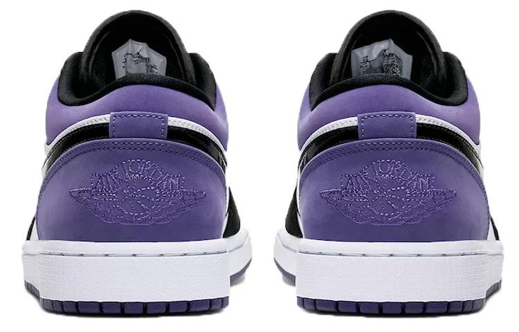 乔丹 Air Jordan 1 Low Court Purple 黑紫脚趾 AJ1低帮 553558-125