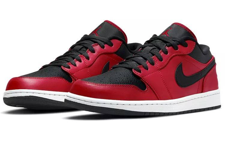 乔丹 Air Jordan 1 Low “Gym Red” 红黑 AJ1 低帮 553558-605