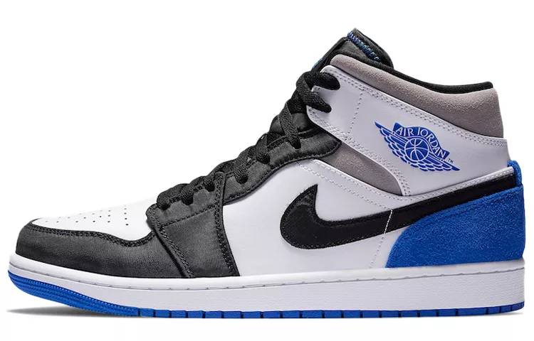 乔丹 Air Jordan 1 Mid SE “Game Royal” 白蓝 AJ1 中帮 852542-102