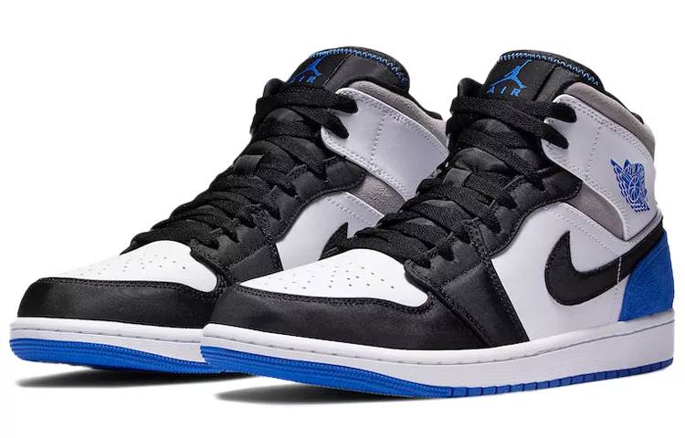 乔丹 Air Jordan 1 Mid SE “Game Royal” 白蓝 AJ1 中帮 852542-102