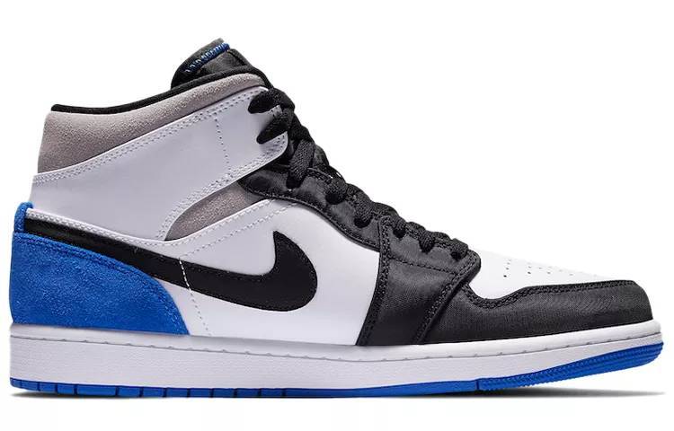 乔丹 Air Jordan 1 Mid SE “Game Royal” 白蓝 AJ1 中帮 852542-102