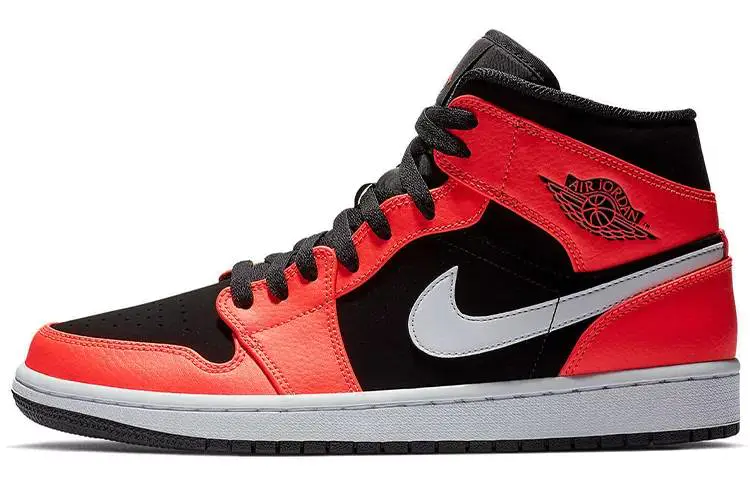 乔丹 Air Jordan 1 Mid Infrared 23 红外线 AJ1 中帮 554724-061