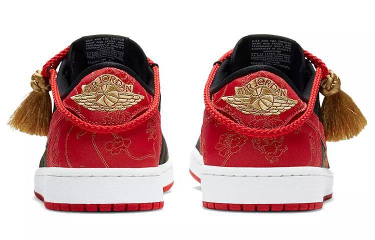 乔丹 Air Jordan 1 Low OG “Chinese New Year” 黑红金 中国年 AJ1 低帮 DD2233-001