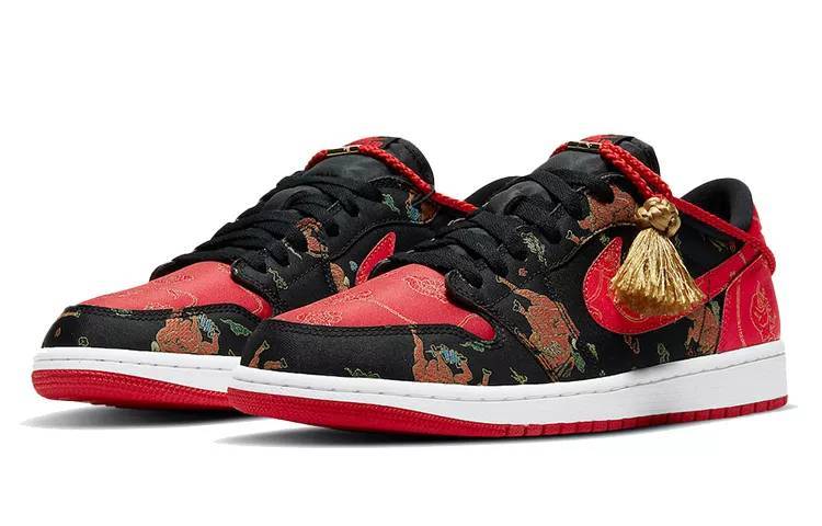 乔丹 Air Jordan 1 Low OG “Chinese New Year” 黑红金 中国年 AJ1 低帮 DD2233-001