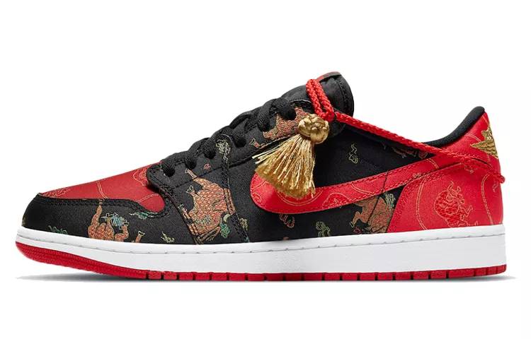 乔丹 Air Jordan 1 Low OG “Chinese New Year” 黑红金 中国年 AJ1 低帮 DD2233-001