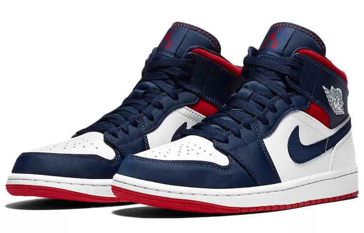 乔丹 Air Jordan 1 Mid SE “USA” 美国队 AJ1 中帮 852542-104