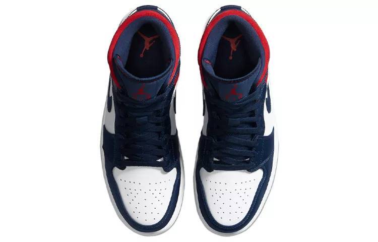 乔丹 Air Jordan 1 Mid SE “USA” 美国队 AJ1 中帮 852542-104