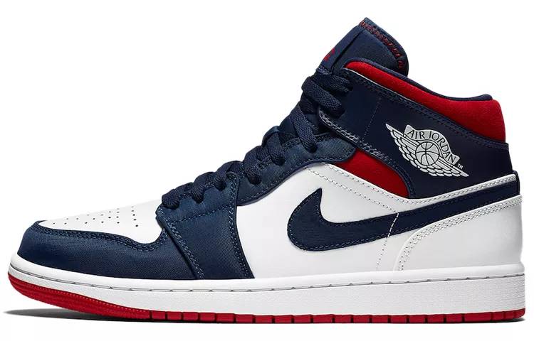 乔丹 Air Jordan 1 Mid SE “USA” 美国队 AJ1 中帮 852542-104