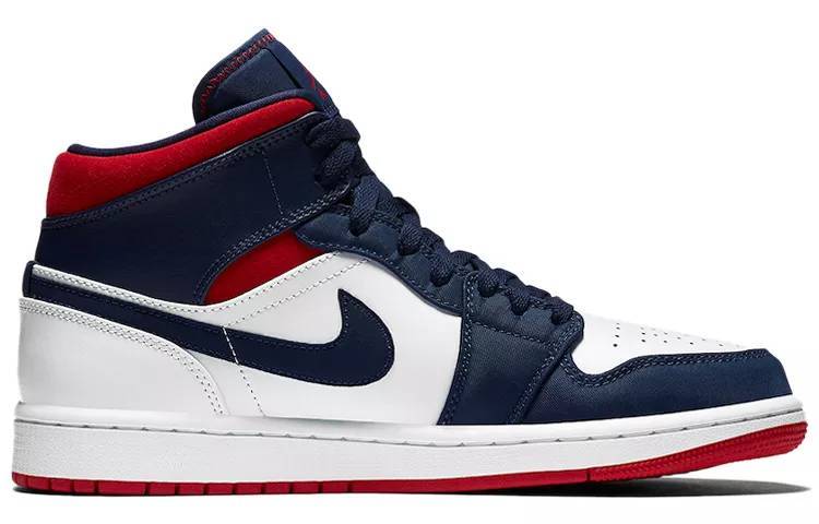 乔丹 Air Jordan 1 Mid SE “USA” 美国队 AJ1 中帮 852542-104