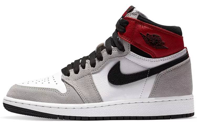 乔丹 Air Jordan 1 Mid White Red 芝加哥 篮球鞋 白红 AJ1 中帮 554724-116