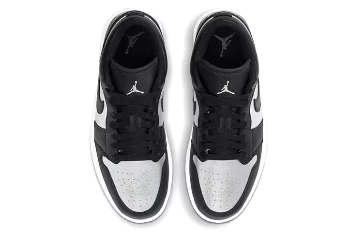 乔丹 Air Jordan 1 Low “Silver Toe” 黑银 AJ1 低帮 DA5551-001