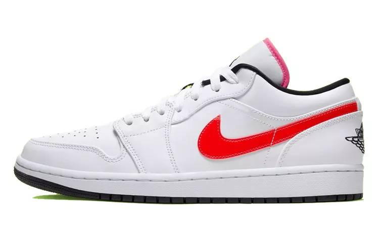 乔丹 Air Jordan 1 Low “White Multi” 四色鸳鸯 彩钩 AJ1 低帮 CW7009-100