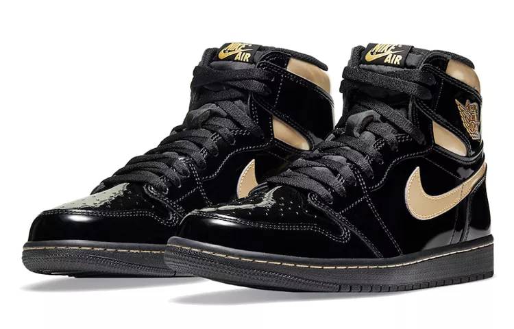 乔丹 Air Jordan 1 High OG “Black Gold” 黑金 男女同款 AJ1 高帮 555088-032