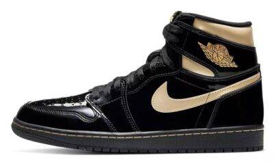 20210618130021806 400x240 - 乔丹 Air Jordan 1 High OG "Black Gold" 黑金 男女同款 AJ1 高帮 555088-032