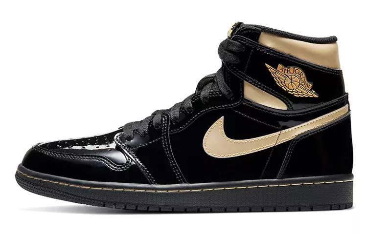 乔丹 Air Jordan 1 High OG “Black Gold” 黑金 男女同款 AJ1 高帮 555088-032