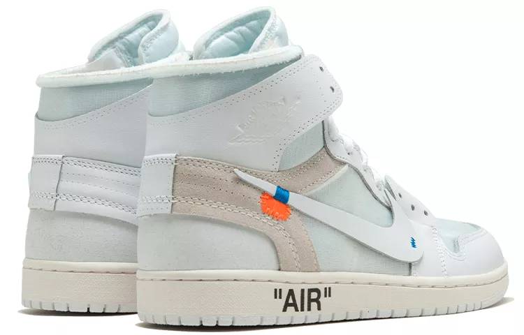 乔丹 Off-White x Air Jordan 1 Retro High White the ten 欧限 AQ0818-100