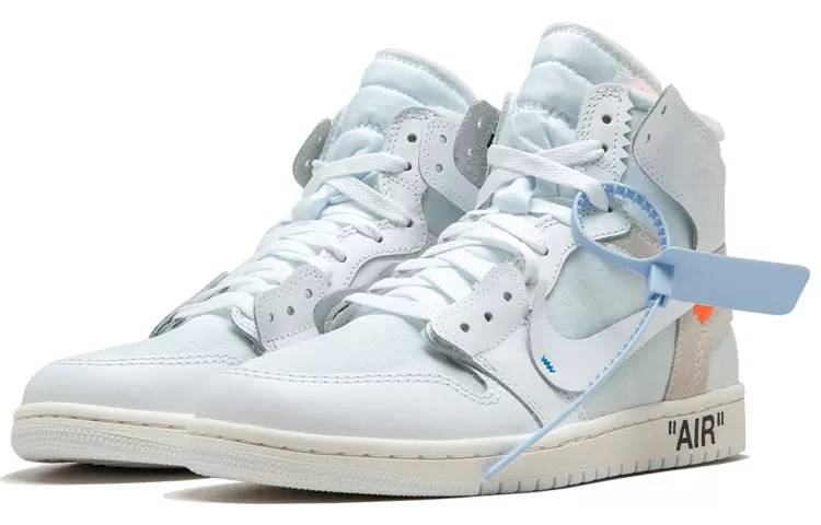 乔丹 Off-White x Air Jordan 1 Retro High White the ten 欧限 AQ0818-100