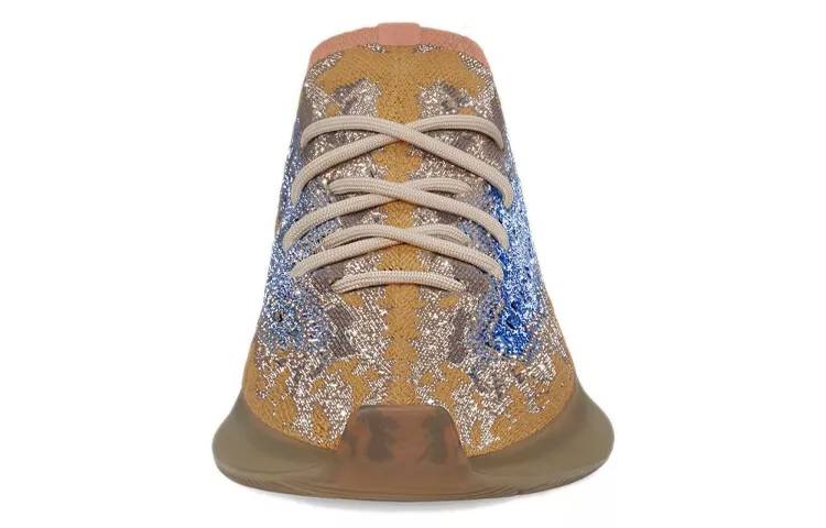 阿迪达斯 adidas originals Yeezy Boost 380 “Blue Oat Reflective” 蓝棕 满天星 男女同款 FX9847