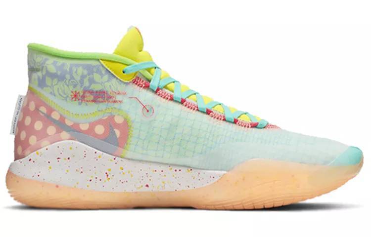 Nike KD 12 EYBL 粉蓝 实战篮球鞋 男女同款 CK1195-300