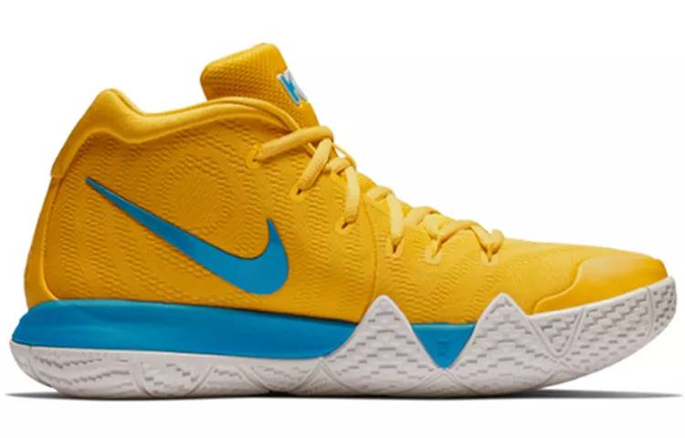 耐克 Nike Kyrie 4 Kix 欧文4 黄色 实战篮球鞋 BV0425-700