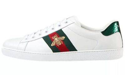 510da85ea5ba4dfb88be12cfb37b78b2 400x240 - GUCCI 古驰 Ace系列 刺绣休闲板鞋 女款 白绿 Jennie同款 431942 A38G0 9064
