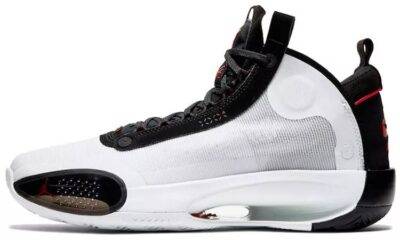 547049fadc4c427ca2e0b4a168823ca5 2 400x240 - 乔丹 Air Jordan 34 Bred 黑白 实战篮球鞋 AR3240-100