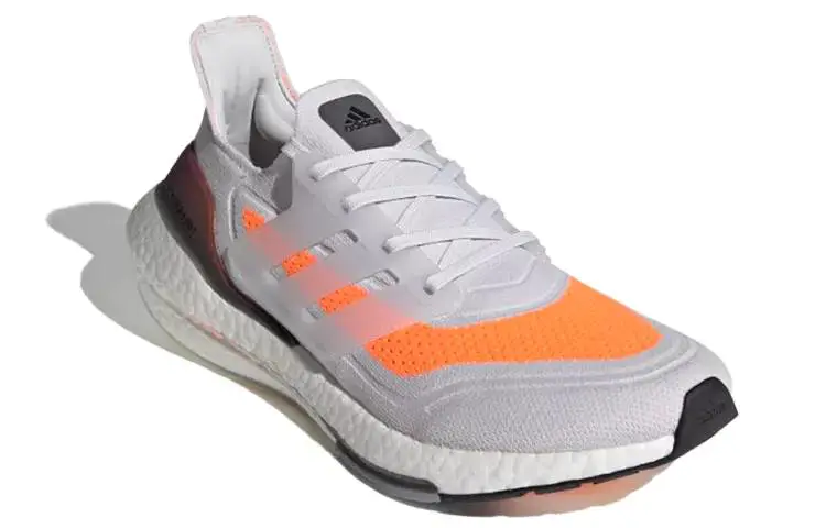 阿迪达斯 adidas Ultra Boost 21 灰橙 FY0375