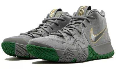 59dc8cab51f446429efe3cadf7d8cb10 400x240 - 耐克 Nike Kyrie 4 City Guardians 灰绿 实战篮球鞋 943806-001