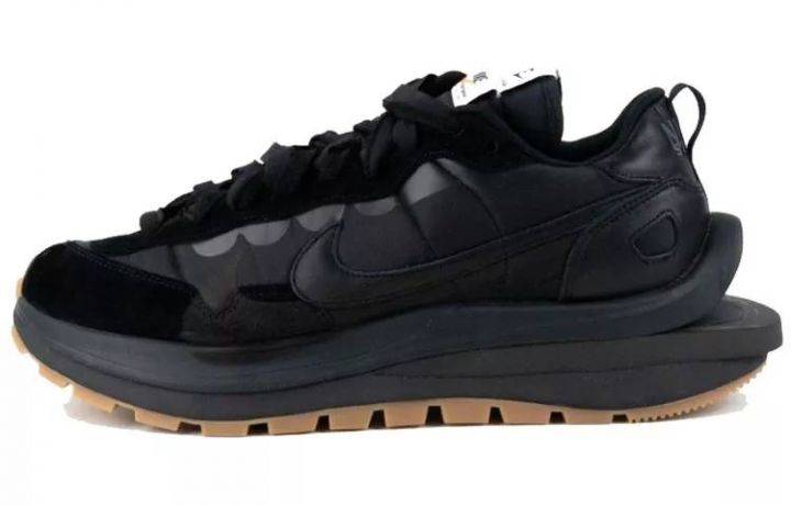 Sacai x Nike Vaporwaffle “Nylon Black” 黑灰 生胶 DD1875-001