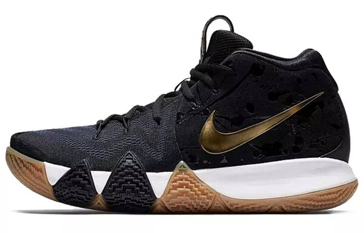 耐克 Nike Kyrie 4 Dark Obsidian 黑蓝 实战篮球鞋 943806-401