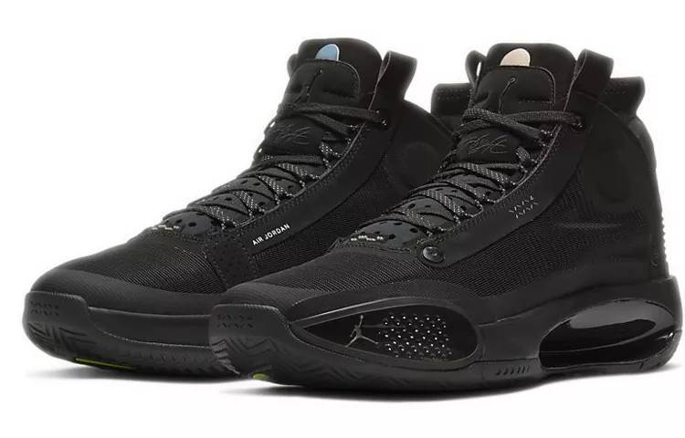 乔丹 Air Jordan 34 PF “Black Cat” 黑 实战篮球鞋 BQ3381-003
