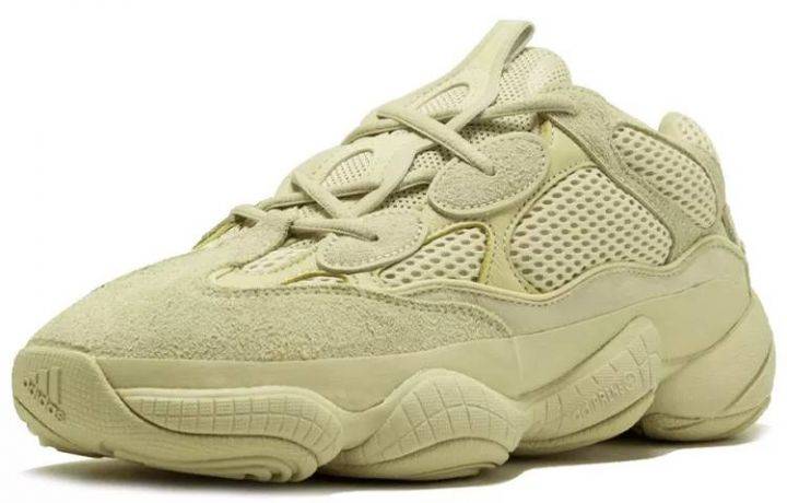 阿迪达斯 adidas Yeezy 500 Super Moon Yellow 沙漠黄 男女同款 DB2966