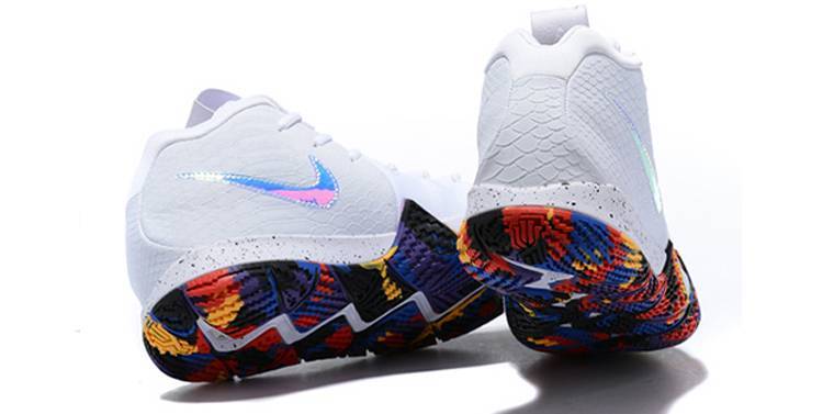 耐克 Nike Kyrie 4 ‘NCAA Tournament’ 欧文4 白色 实战篮球鞋 943807-104