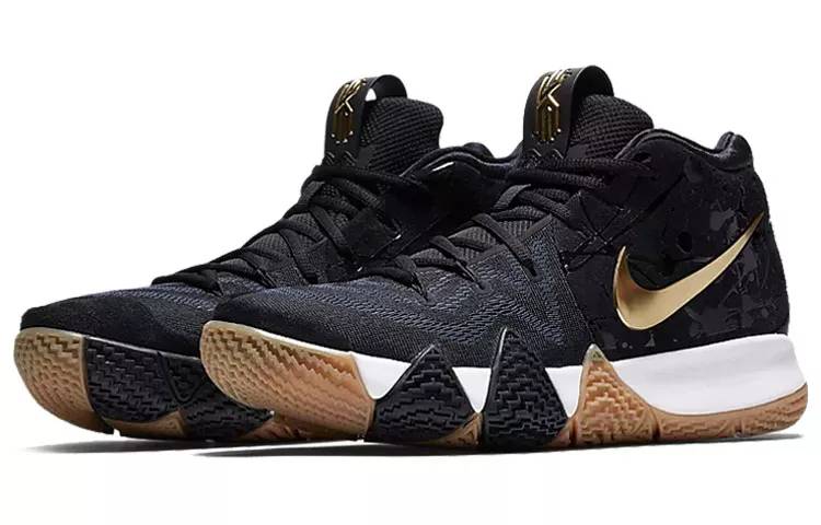 耐克 Nike Kyrie 4 欧文4 黑金 实战篮球鞋 943807-403