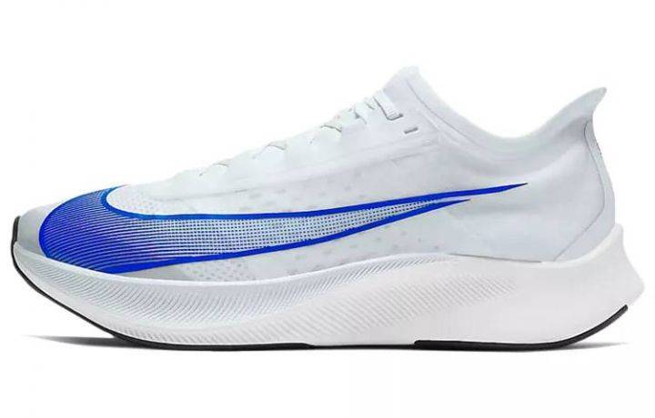 耐克 Nike Zoom Fly 3 黑蓝 男女同款 AT8240-102