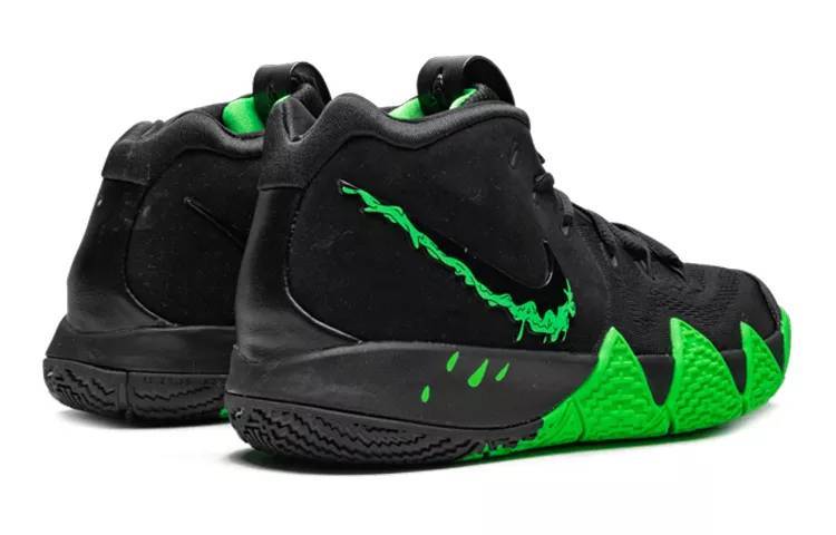 耐克 Nike Kyrie 4 Halloween 万圣节 黑绿 实战篮球鞋 943807-012