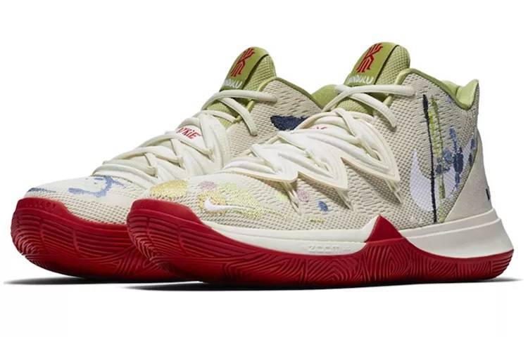 耐克 Nike Kyrie 5 x Bandulu 欧文5 奶油色 实战篮球鞋 CK5837-100