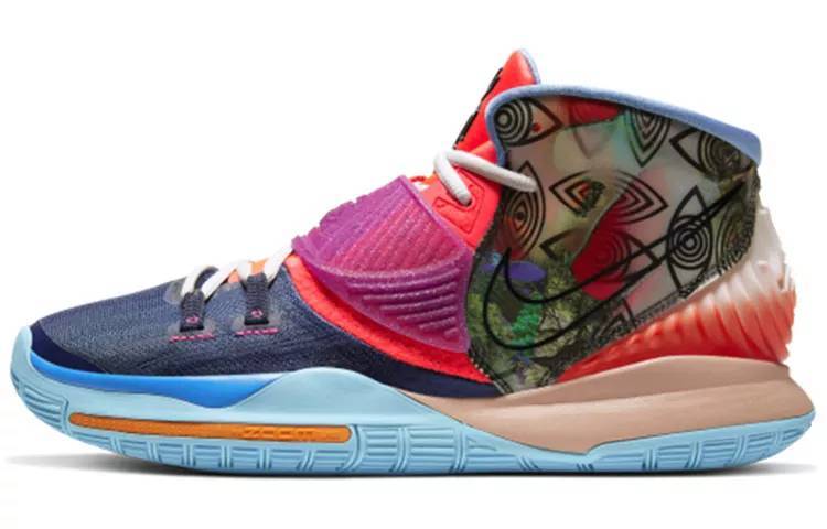 耐克 Nike Kyrie 6 “Neon Graffiti” 涂鸦 南海岸 实战篮球鞋 国外版 男女同款 BQ4630-101