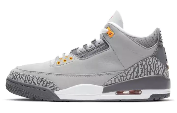 乔丹 Air Jordan 3 Retro “Cool Grey” 酷灰 小恐惧 男女同款 CT8532-012