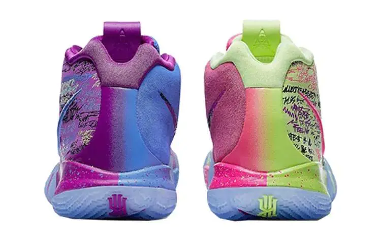 耐克 Nike Kyrie 4 Confetti 欧文4 鸳鸯 紫黄 实战篮球鞋 AA2897-900