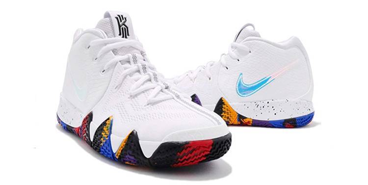 耐克 Nike Kyrie 4 ‘NCAA Tournament’ 欧文4 白色 实战篮球鞋 943807-104